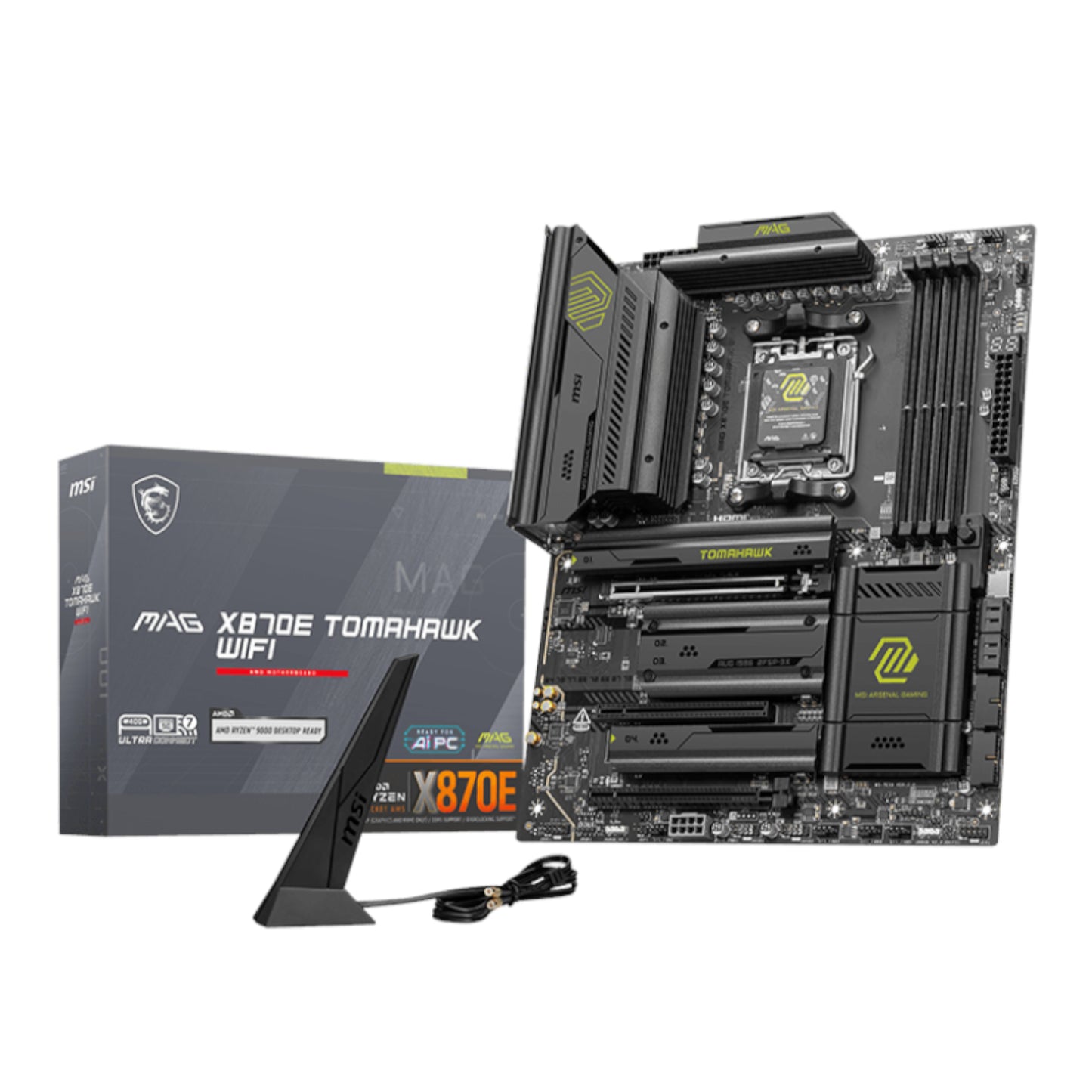 MSI MAG X870E TOMAHAWK WIFI AM5 ATX DDR5 Gaming Motherboard - Guards On Duty Shop & Security Guards