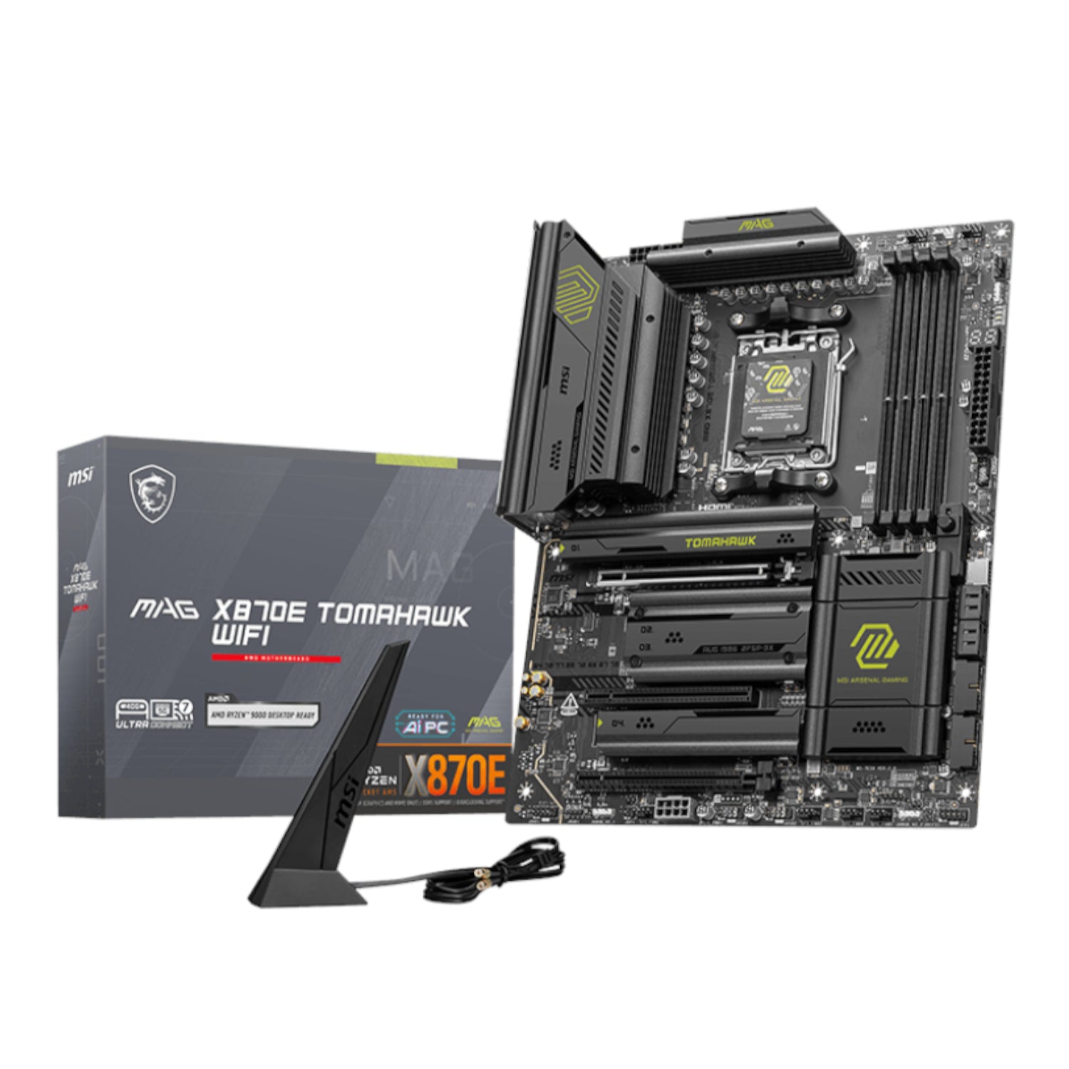 MSI MAG X870E TOMAHAWK WIFI AM5 ATX DDR5 Gaming Motherboard - Guards On Duty Shop & Security Guards