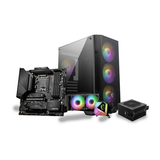 Msi MAG FORGE M100A - MSI MAG FORGE M100A mATX RGB GAMING CASE