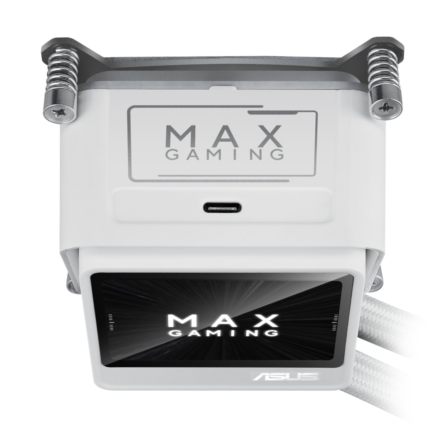 Asus MAX Gaming LC 360 ARGB LCD All-in-one CPU Liquid Cooler - White - Guards On Duty Shop & Security Guards