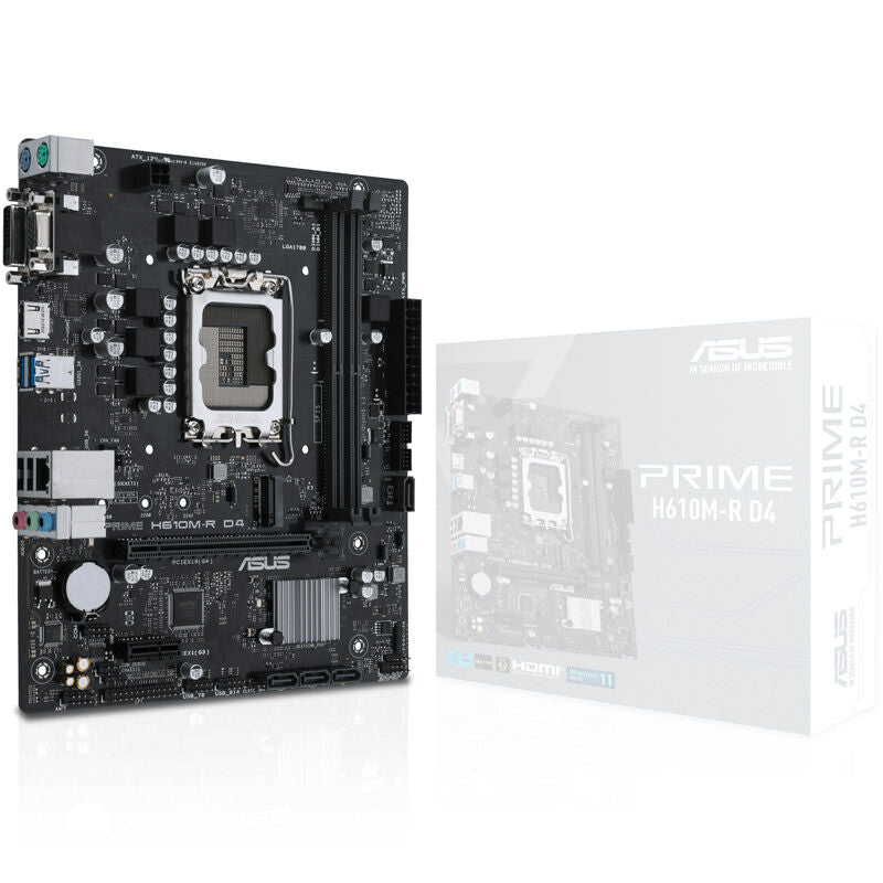 ASUS Motherboard/LGA1700/12/13/14Gen/DDR4/1xM.2/4xSATA/1xPCIe4x16/1xPCIe3x1/ D-Sub/HDMI/DVI/PS2/4xUSB