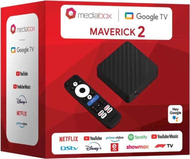 Mediabox Maverick 2 Google Tv 4K Streaming Box