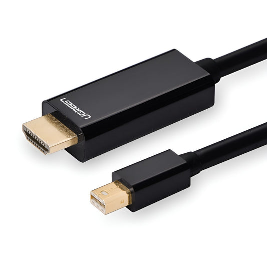 UGREEN Mini DisplayPort Male to 4K@30Hz HDMI Cable 1.5m - Black - Guards On Duty Shop & Security Guards
