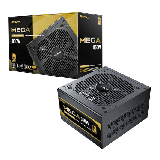 Antec MEGA 850W 80 PLUS Gold ATX3.1 PCIE 5.1 Fully Modular Power Supply - Guards On Duty Shop & Security Guards