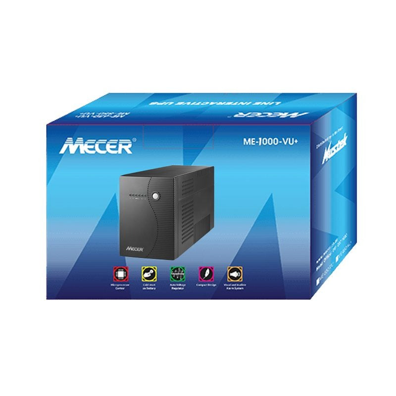 Mecer 1000V Aline Interactive UPS — Mecer | Guards on Duty Shop