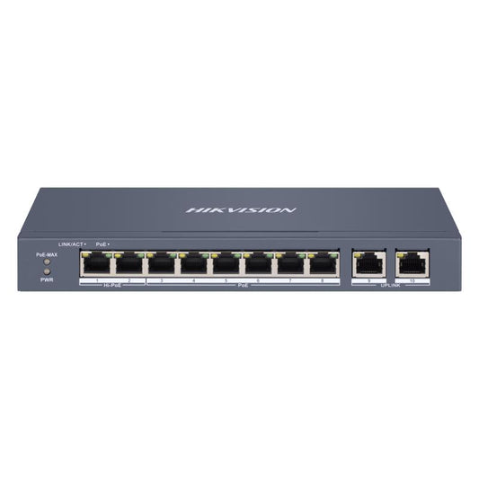 Hikvision 8 Port Fast Ethernet Smart POE Switch