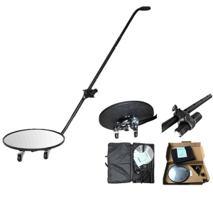 Under Vehicle Search Mirror with Torch & Carry Bag 300mm Mirror