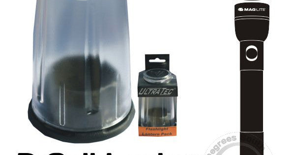 Maglite D-Cell Flashlight Lantern Conversion