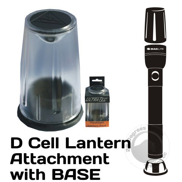 Maglite D-Cell Flashlight Lantern Conversion
