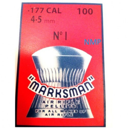 10 X Marksman.177 Cal Round Pellets 100’s (Bulk 10 Box Buy) Marksman.177 Cal Round Pellets 100’s