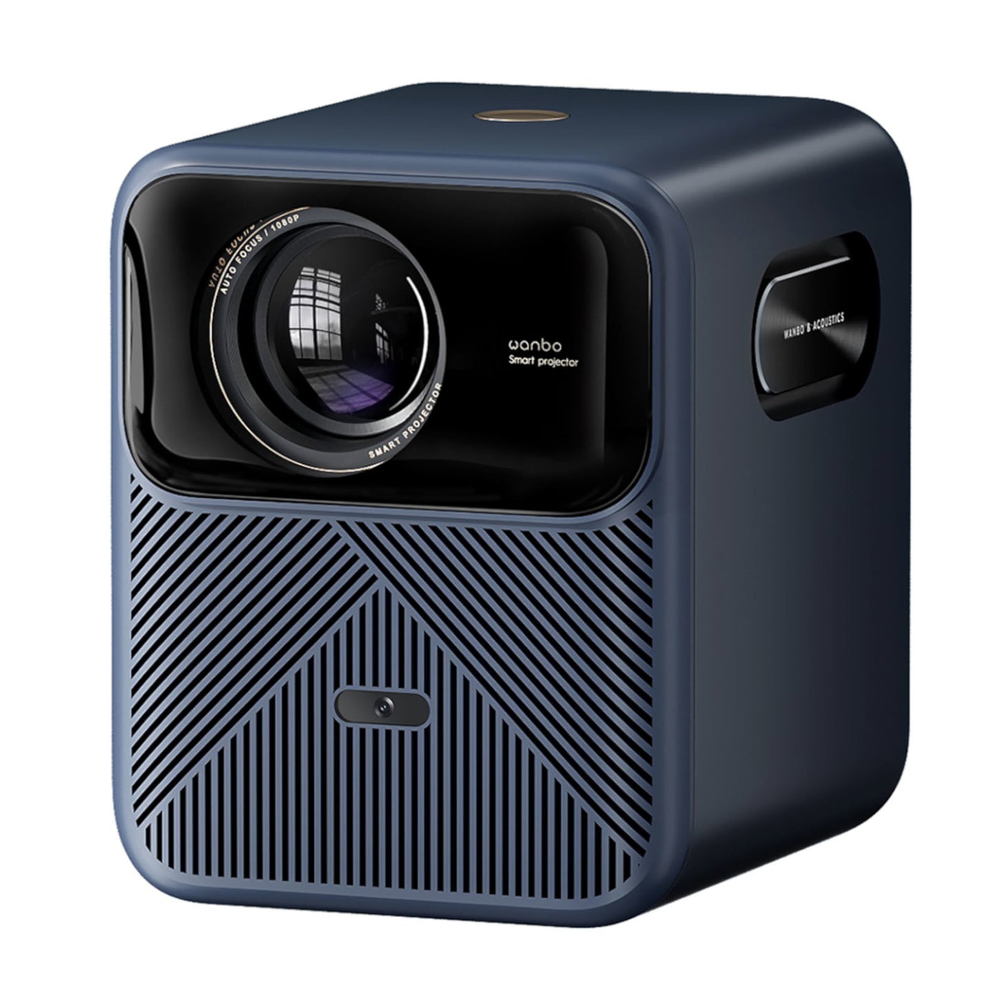 WANBO MOZART 1 PRO 1080P 900ANSI Android 11 Smart Home Theatre Projector - Dark Blue - Guards On Duty Shop & Security Guards