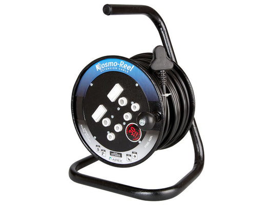 30M 16A Extension Cord on Open Metal Reel - Guards On Duty Shop & Security Guards