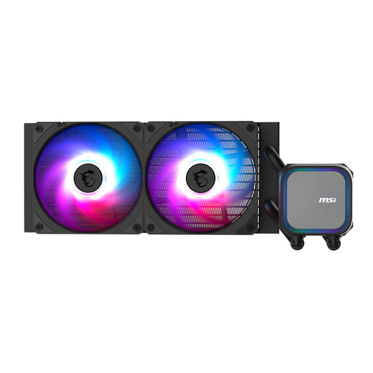 MSI MAG Coreliquid A13 240 AIO Liquid CPU Cooler - Black - Guards On Duty Shop & Security Guards
