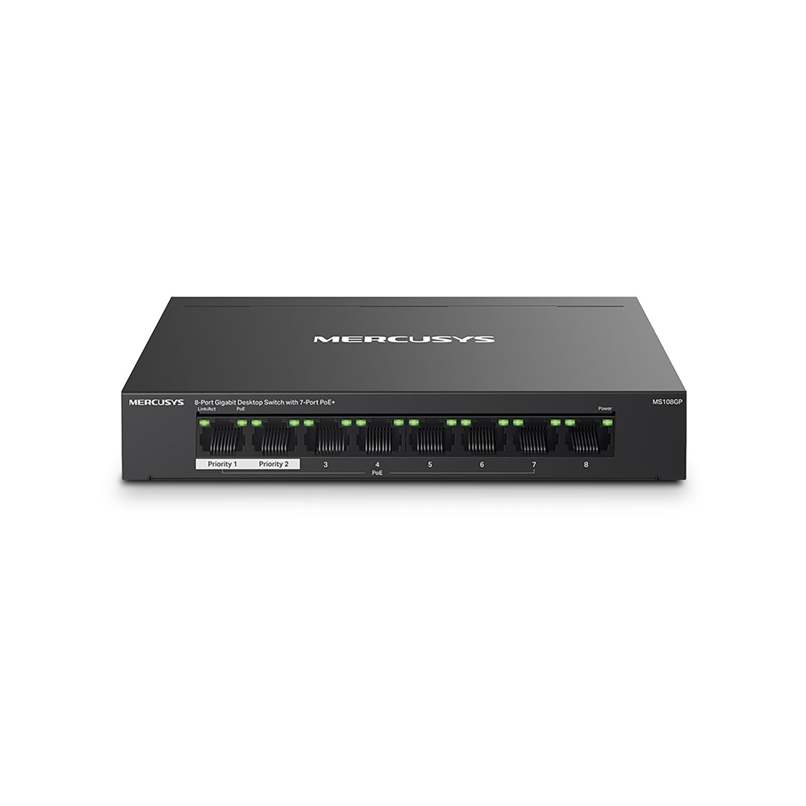 Mercusys 8 Port Gigabit Unmanaged POE Switch - Guards On Duty Shop & Security Guards