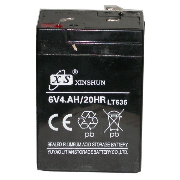 UltraTec 6V 4Ah Replacement Battery (for MS1081/5151/5171)
