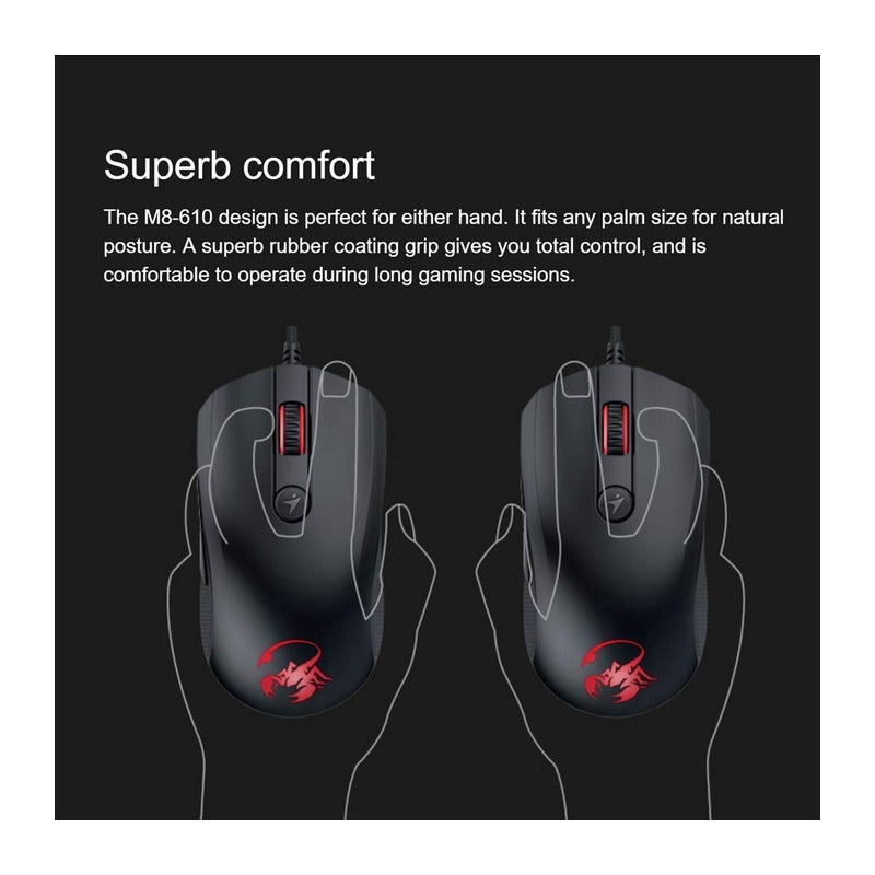 GENIUS MOUSE, DT USB SCORPION M8-610 BLK