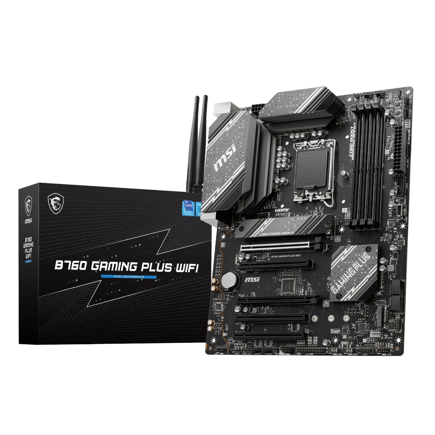 MSI B760 GAMING PLUS WIFI DDR5 LGA1700 ATX Motherboard - Guards On Duty Shop & Security Guards