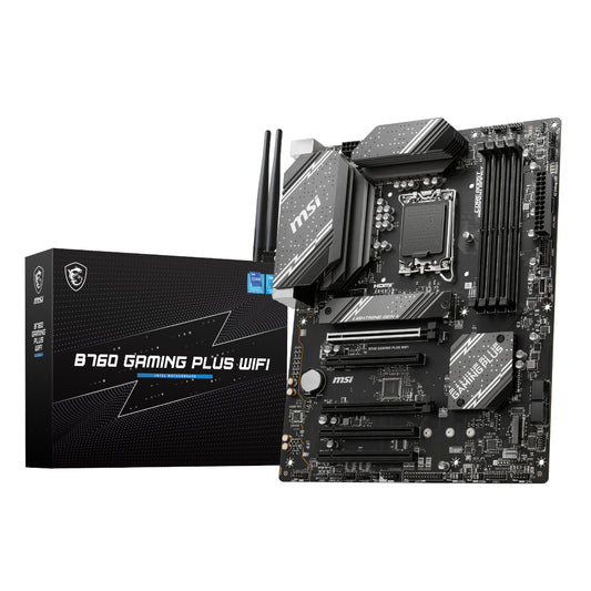 MSI B760 GAMING PLUS WIFI DDR5 LGA1700 ATX Motherboard - Guards On Duty Shop & Security Guards