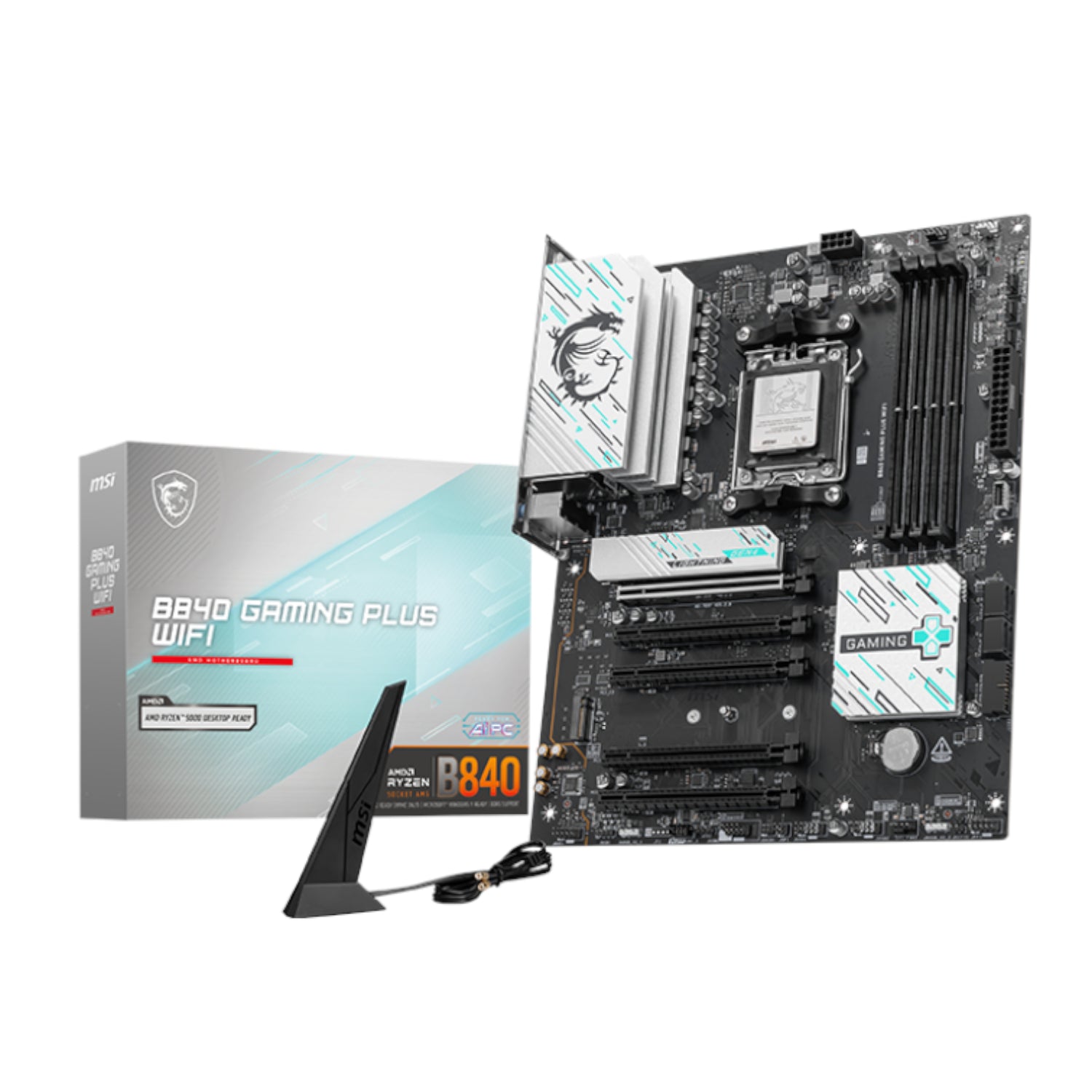 MSI B840 GAMING PLUS WIFI AM5 ATX Gaming Motherboard - Guards On Duty Shop & Security Guards