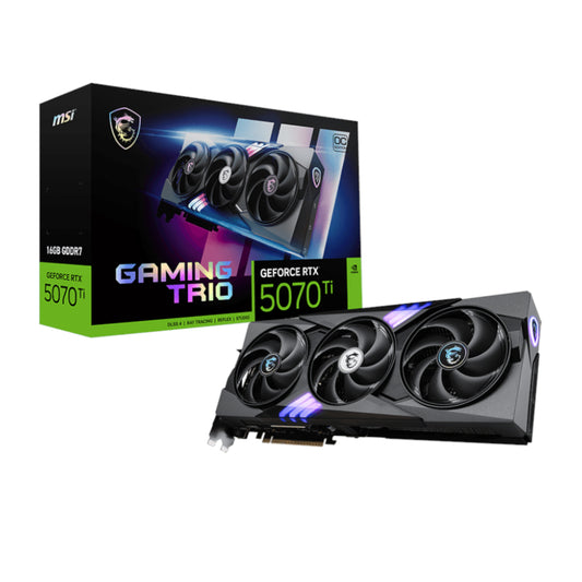 MSI GeForce RTX 5070 Ti GAMING TRIO OC PLUS 16G Graphics Card - Guards On Duty Shop & Security Guards