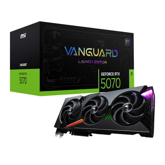 MSI GeForce RTX 5070 VANGUARD SOC Launch Edition 12GB Graphics Card - Guards On Duty Shop & Security Guards
