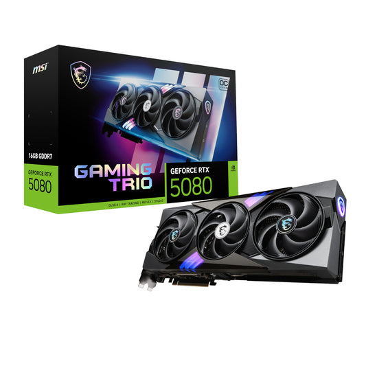 MSI GeForce RTX 5080 GAMING TRIO OC 16G Graphics Card - Guards On Duty Shop & Security Guards