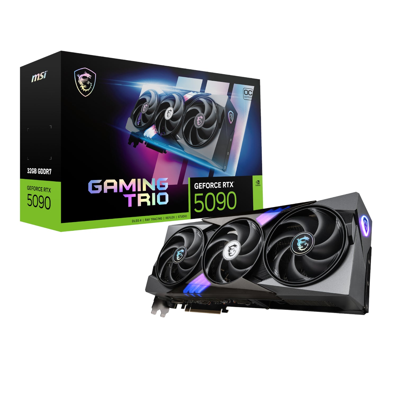 MSI GeForce RTX 5090 GAMING TRIO OC 32G Graphics Card - Guards On Duty Shop & Security Guards