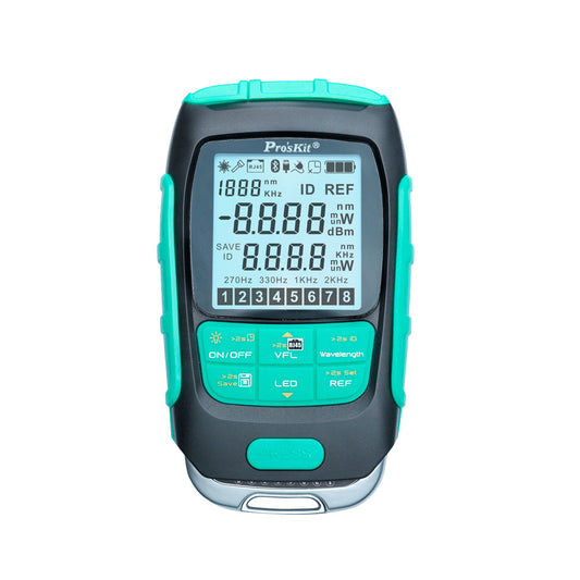 Proskit Mt-7616 4-in-1 Fibre Optical Power Multimeter, Including Power Meter, Lan Cable Tester, Visual Fault Locator and Led Flashlight — Proskit | Guards on Duty Shop