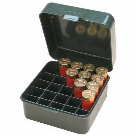 MTM SHOTSHELL BOX 25 RD 12 GA MAG GREEN — MTM-S25-12M-11