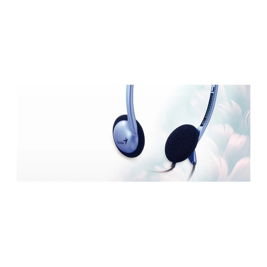 GENIUS HEADSET, HS-02B HEADBAND, Adjustable headband
Headset with microphone,Soft sponge ear pads,In