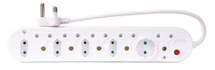 Noble 10Way Multiplug With Surge Plug
