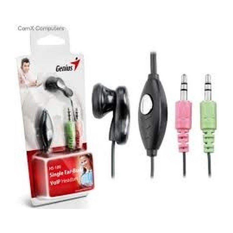 GENIUS EARPHONE, HS-100 SINGLE-SIDE