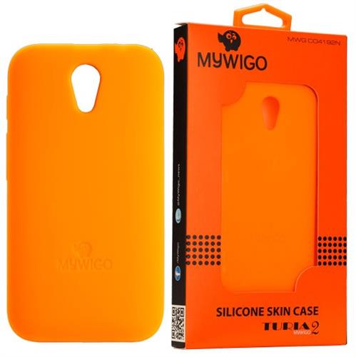 Mywigo Co4192O Silicon Orange Bumper For Mywigo Turia 2