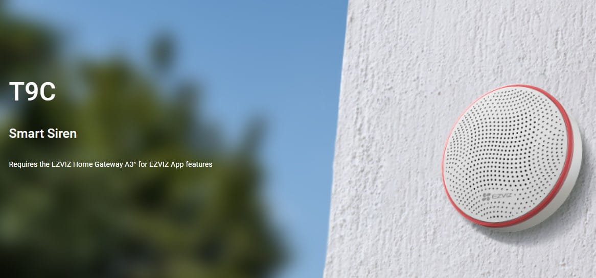 EZVIZ T9C Indoor / Outdoor Smart Siren