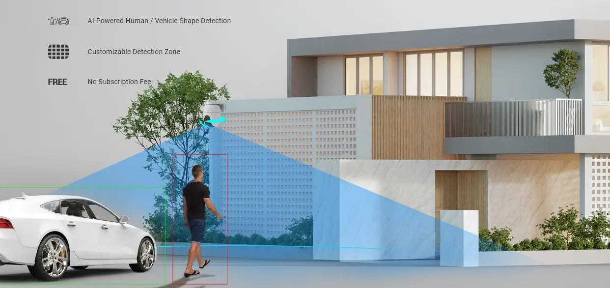 EZVIZ C8c 2K+ (4MP) V2 Full HD Outdoor Pan/Tilt Camera