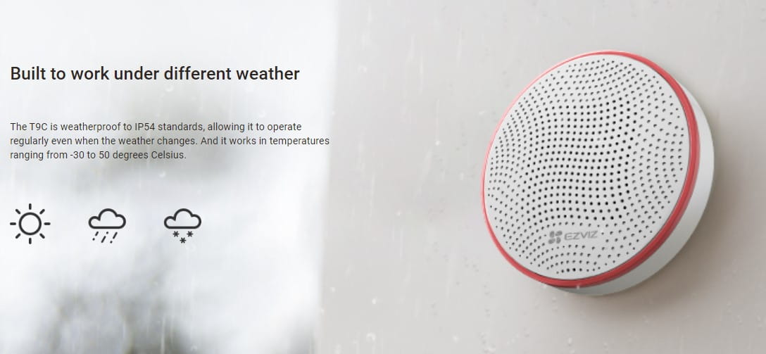 EZVIZ T9C Indoor / Outdoor Smart Siren