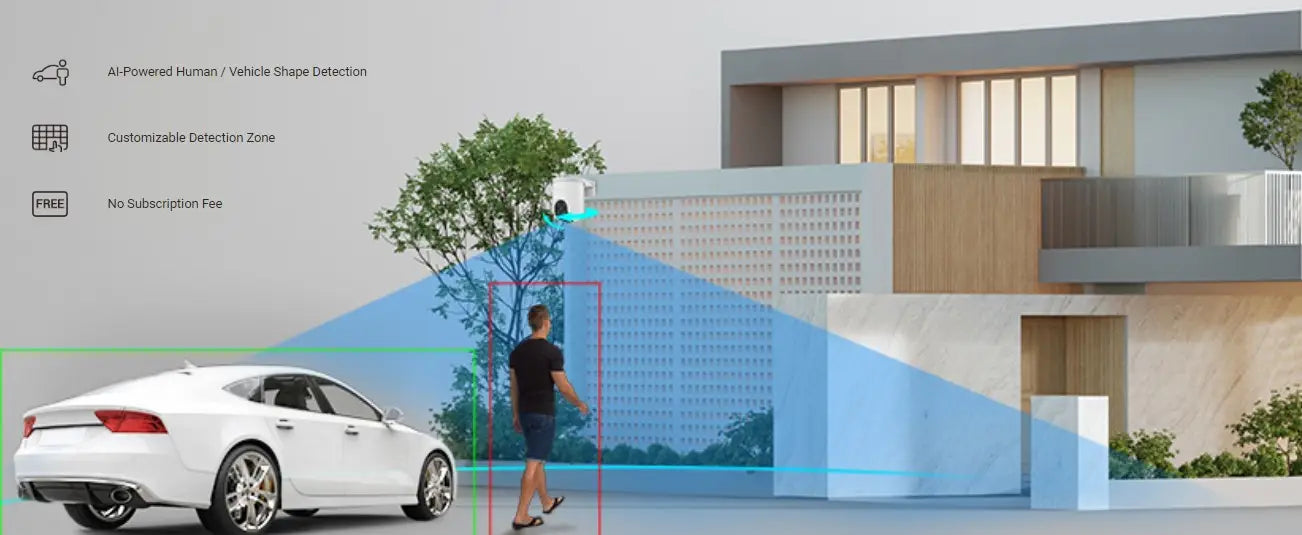 EZVIZ H8C Pro 3K (5MP) Pan & Tilt Wi-Fi Camera