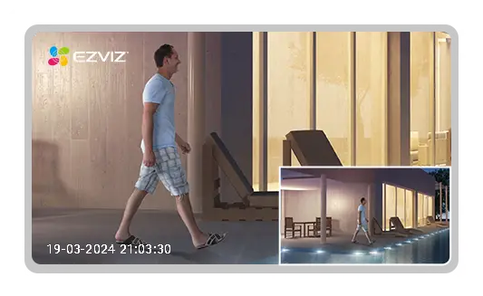 EZVIZ H8C Pro 3K (5MP) Pan & Tilt Wi-Fi Camera