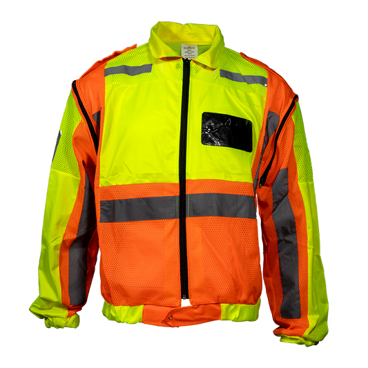 Pinnacle Metro Reflective Jacket Detachable Sleeve (S – 2XL)