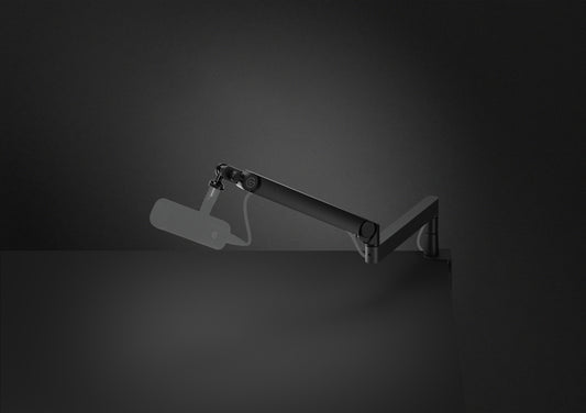 Elgato Wave Mic Arm Pro - Studio-grade boom arm; 780 mm Horizontal reach; 750 mm vertical reach; 150 mm Riser extension.