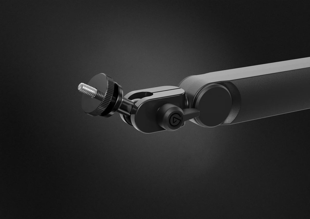Elgato Wave Mic Arm Pro - Studio-grade boom arm; 780 mm Horizontal reach; 750 mm vertical reach; 150 mm Riser extension.