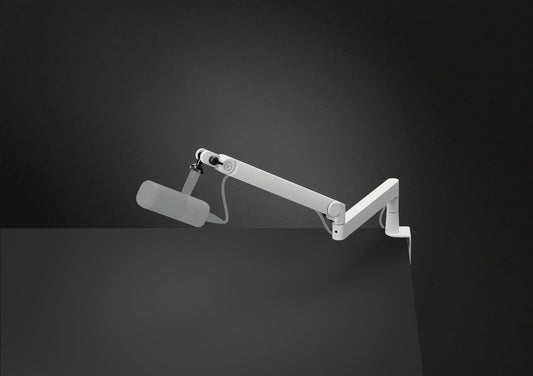 Elgato Wave Mic Arm Pro - Studio-grade boom arm; 780 mm Horizontal reach; 750 mm vertical reach; 150 mm Riser extension - White