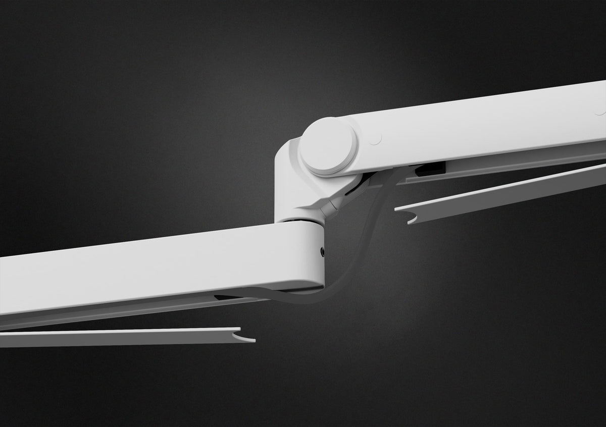 Elgato Wave Mic Arm Pro - Studio-grade boom arm; 780 mm Horizontal reach; 750 mm vertical reach; 150 mm Riser extension - White