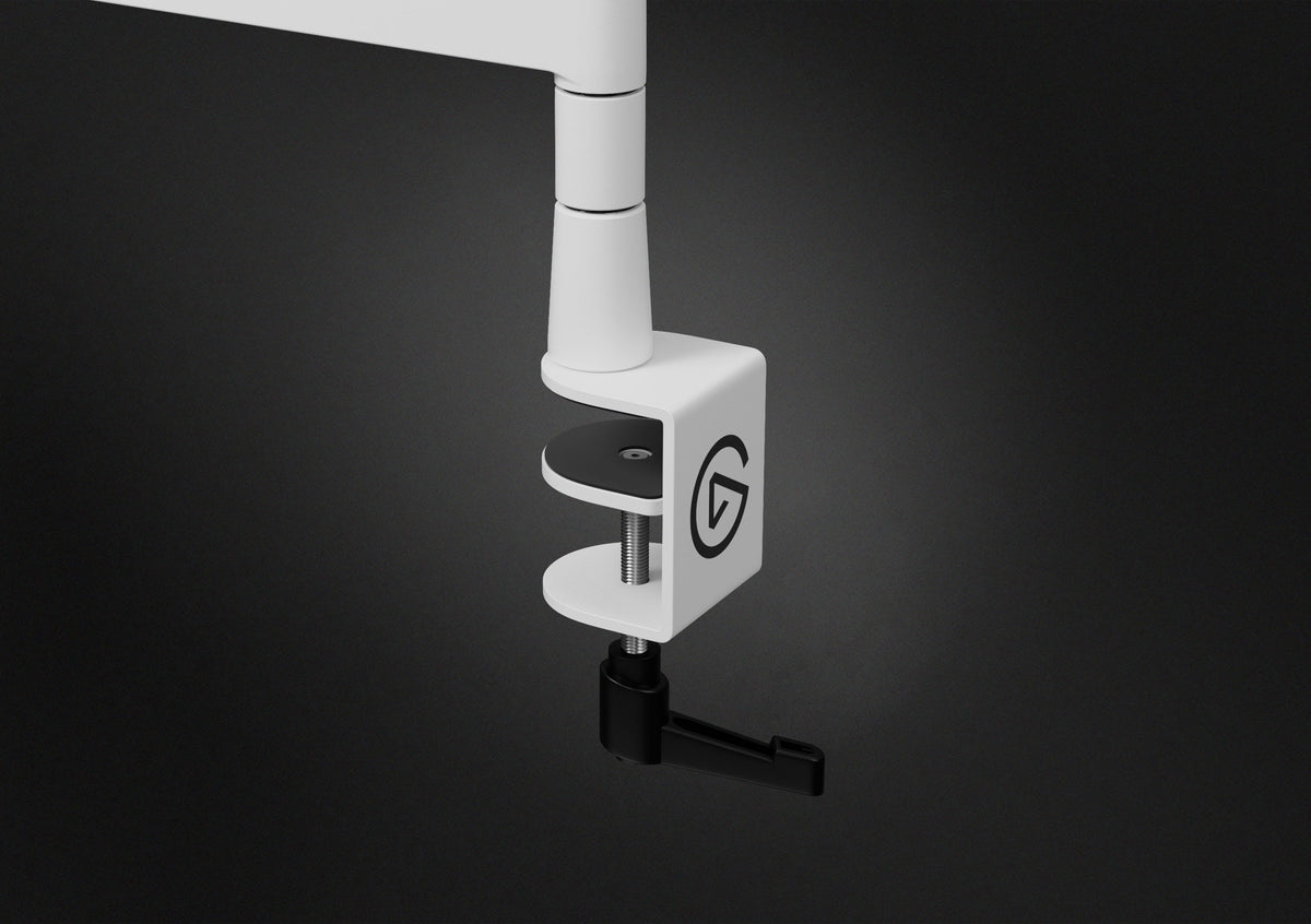 Elgato Wave Mic Arm Pro - Studio-grade boom arm; 780 mm Horizontal reach; 750 mm vertical reach; 150 mm Riser extension - White