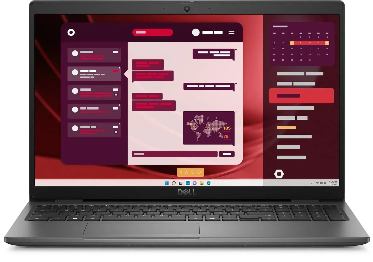 DELL LATITUDE 3550 : INTEL CORE ULTRA 7 155U, 16GB: 2 X 8GB, DDR5, 5600 MT/S (5200 MT/S WITH 13TH GEN INTEL CORE PROCESSORS), 512GB, M.2 2230, QLC PCIE GEN 4 NVME, 15.6" FHD NON-TOUCH, AG, IPS, 250 NITS, FHD CAM, WLAN, 4G WWAN, FHD HDR RGB CAMERA, TNR, CA - Guards On Duty Shop & Security Guards