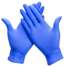 Medtex Nitrile Exam 100 X Medium Gloves