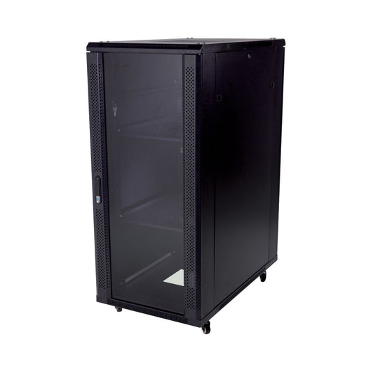 22u 600x1000mm, 1 Shelf, 4 Fans, Glass Door.. — LinkQnet | Guards on Duty Shop