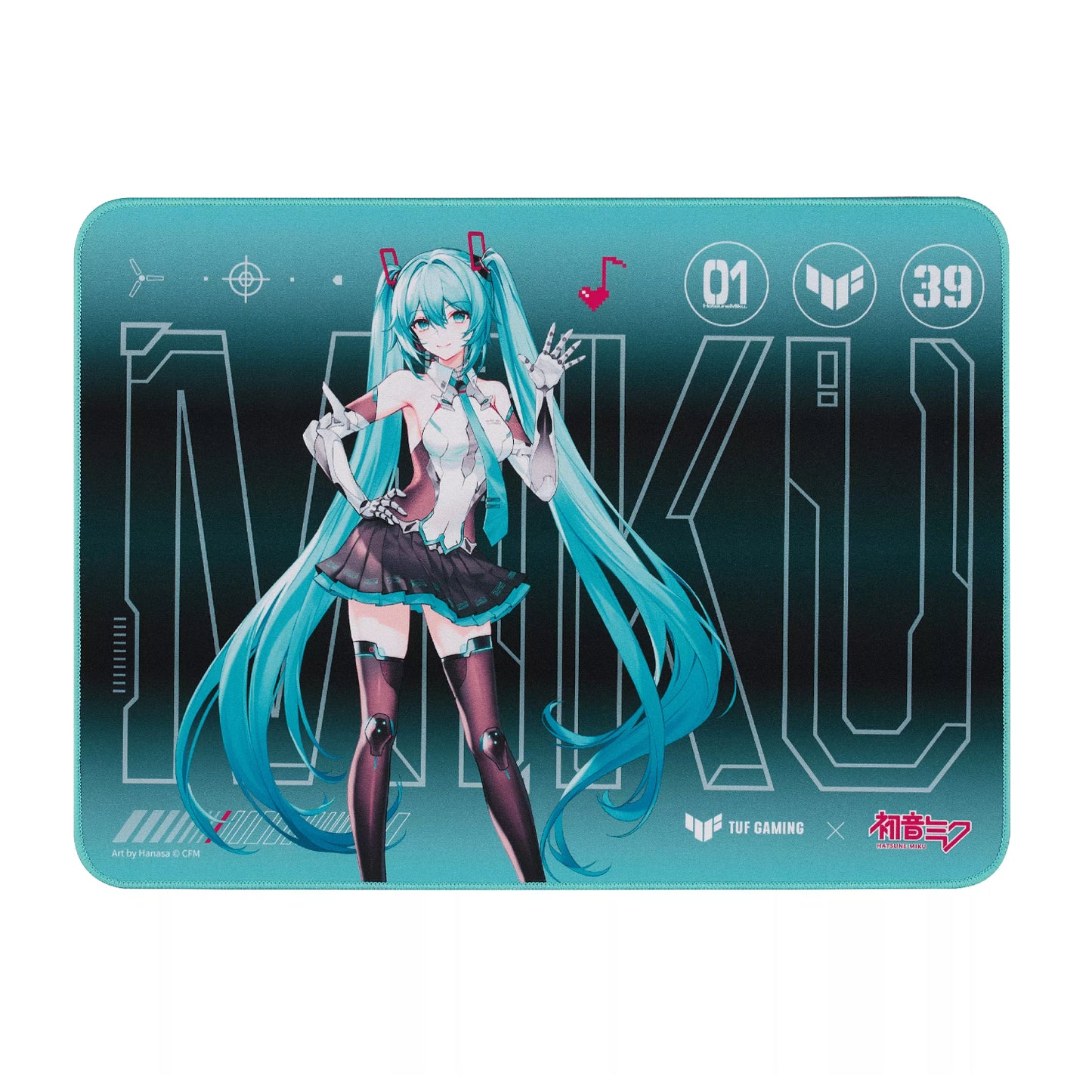 Asus TUF Gaming P1 Hatsune Miku Edition MousePad - Guards On Duty Shop & Security Guards