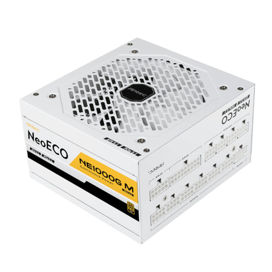 Antec NeoEco Series 1000W GEN5 80 Plus Gold Fully Modular - White - Guards On Duty Shop & Security Guards