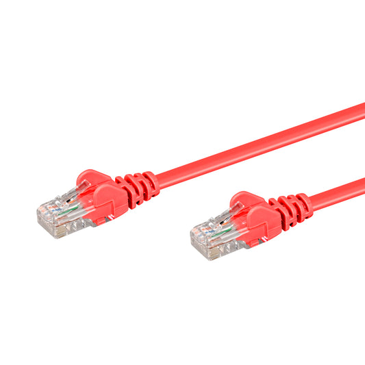 20M CAT5E MOULDED FLYLEAD - RED
